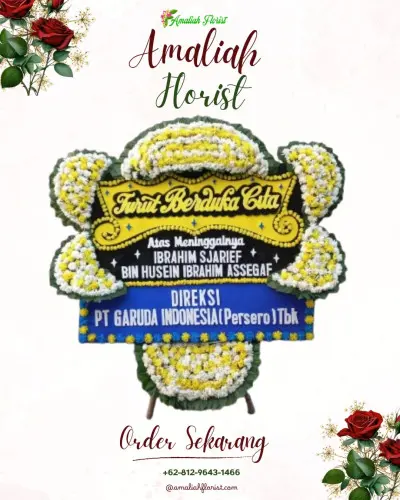 Papan Bunga Duka di Abeli Dalam