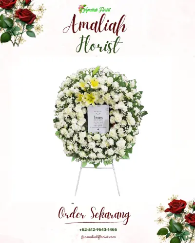 Krans Bunga Duka Cita di Abeli Dalam